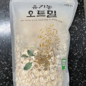 유기농 오트밀 새제품
