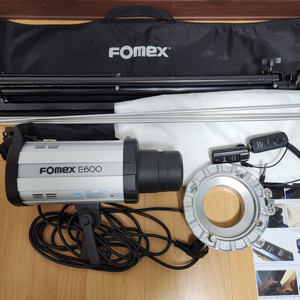 포멕스 E600 사진촬영조명 포톤RX-1 무선동조기