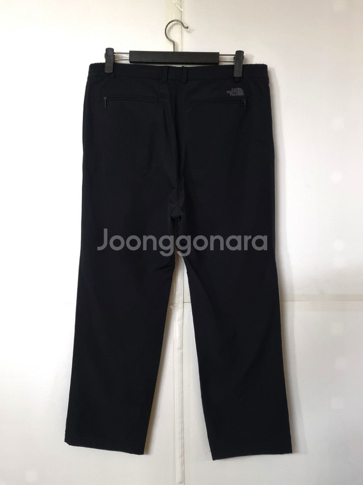 36)노스페이스 정품 봄,가을 스판바지 블랙바지 기능성--1
