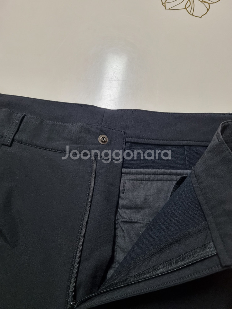 36)노스페이스 정품 봄,가을 스판바지 블랙바지 기능성--3