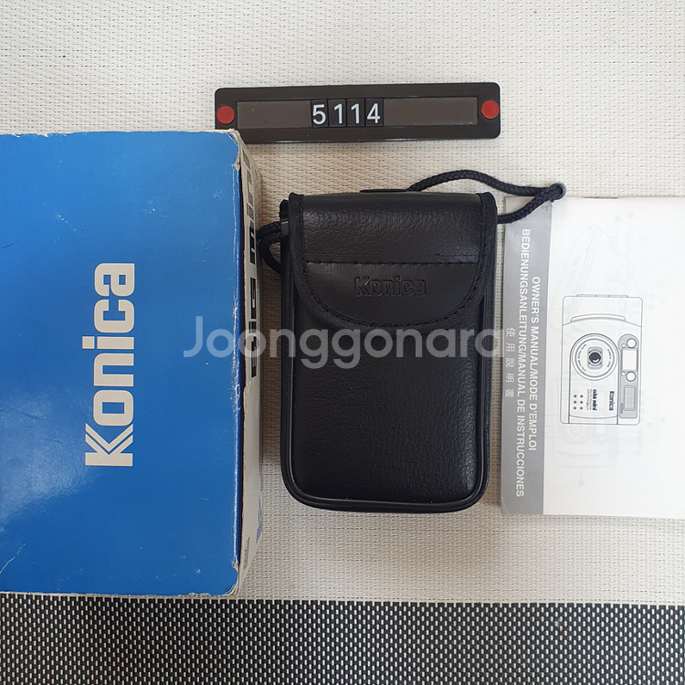 코니카 빅미니 BM-21 필름카메라 박스--5