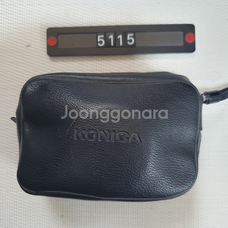 코니카 C 35 E&L 필름카메라 파우치포함--5