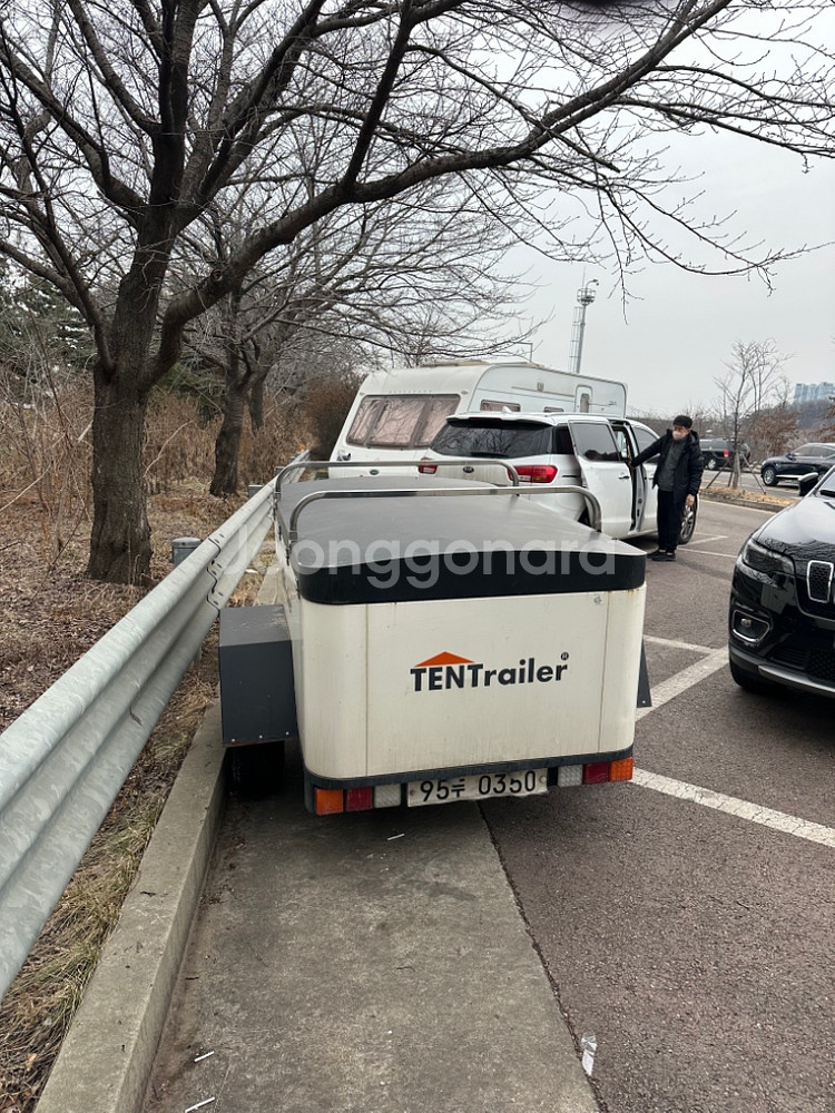 텐트레일러 카고트레일러 팝니다.--2