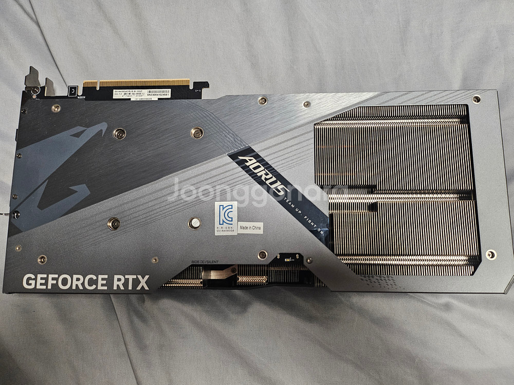 기가바이트 Rtx 4080 어로스 마스터 팝니다--2