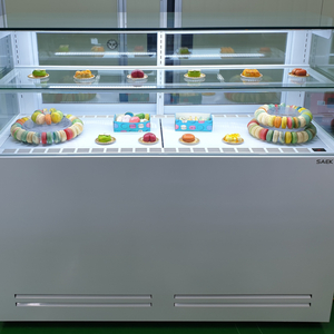 카페용 디저트 마카롱 베이커리 냉장 쇼케이스