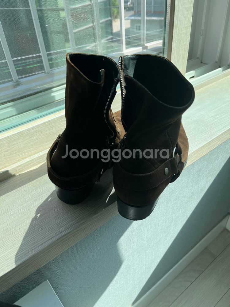 15fw 생로랑 모터사이클 부츠 42 사이즈--4