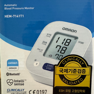새제품)자동 혈압계 HEM-7141T