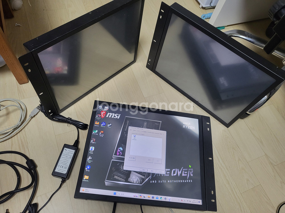 TOPTECH S170산업용17인치 LCD터치 모니터팜--1