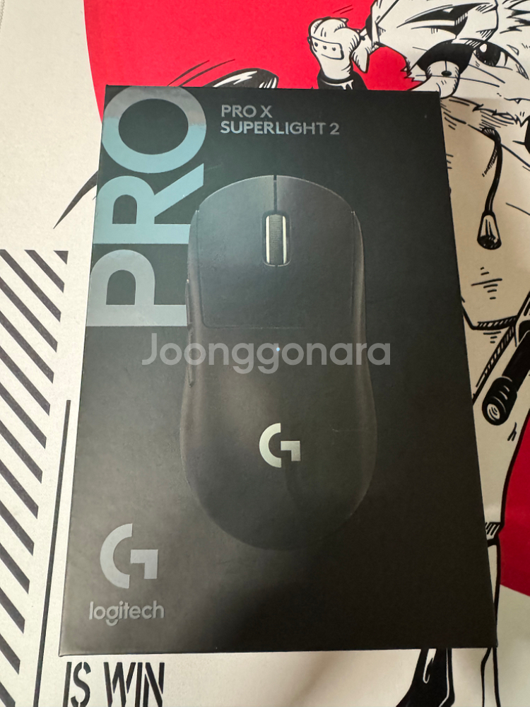 로지텍 Superlight2 지슈라2 블랙 판매합니다.--0