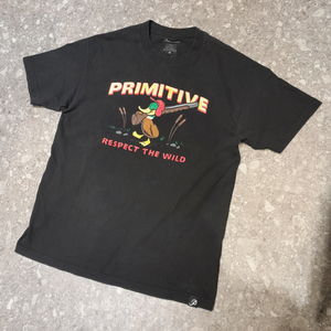 PRIMITIVE 빈티지 반팔 티셔츠 (L)