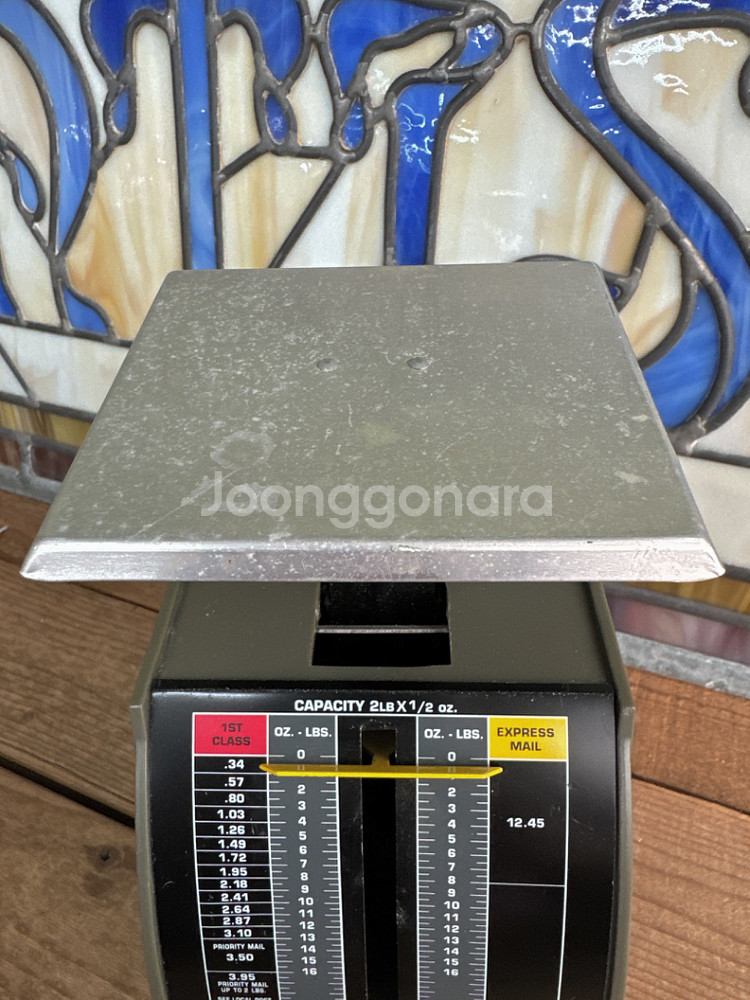 미국 빈티지 아날로그 우편 요금 스케일 저울--3