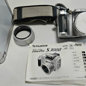 후지 디카 파인픽스 s3000 디지털카메라 박스셋