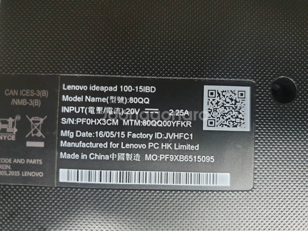 부품용 레노버 IDEAPAD 100-15IBD--4