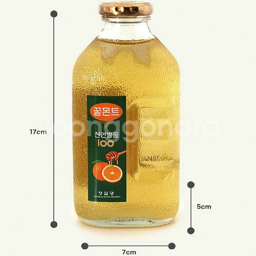 청밀당 꿀몬트 국내산,베트남 천연 꿀 700g--6