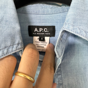 아페쎄 apc 셔츠