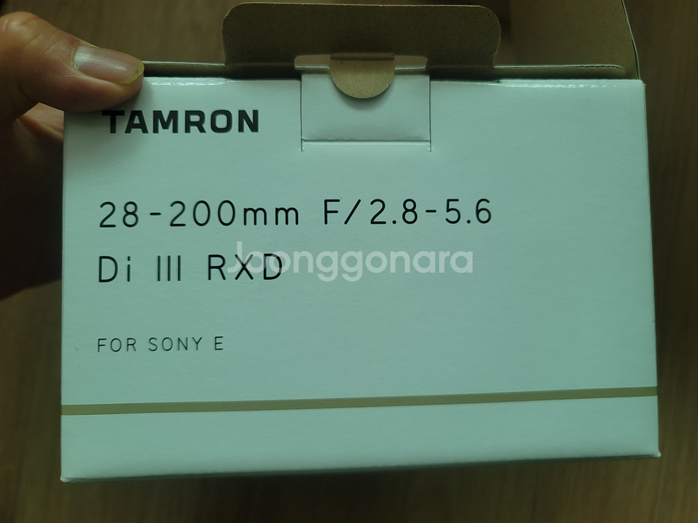 탐론 28 200. 팝니다 박스있음 풀박스 렌즈필터 있--3