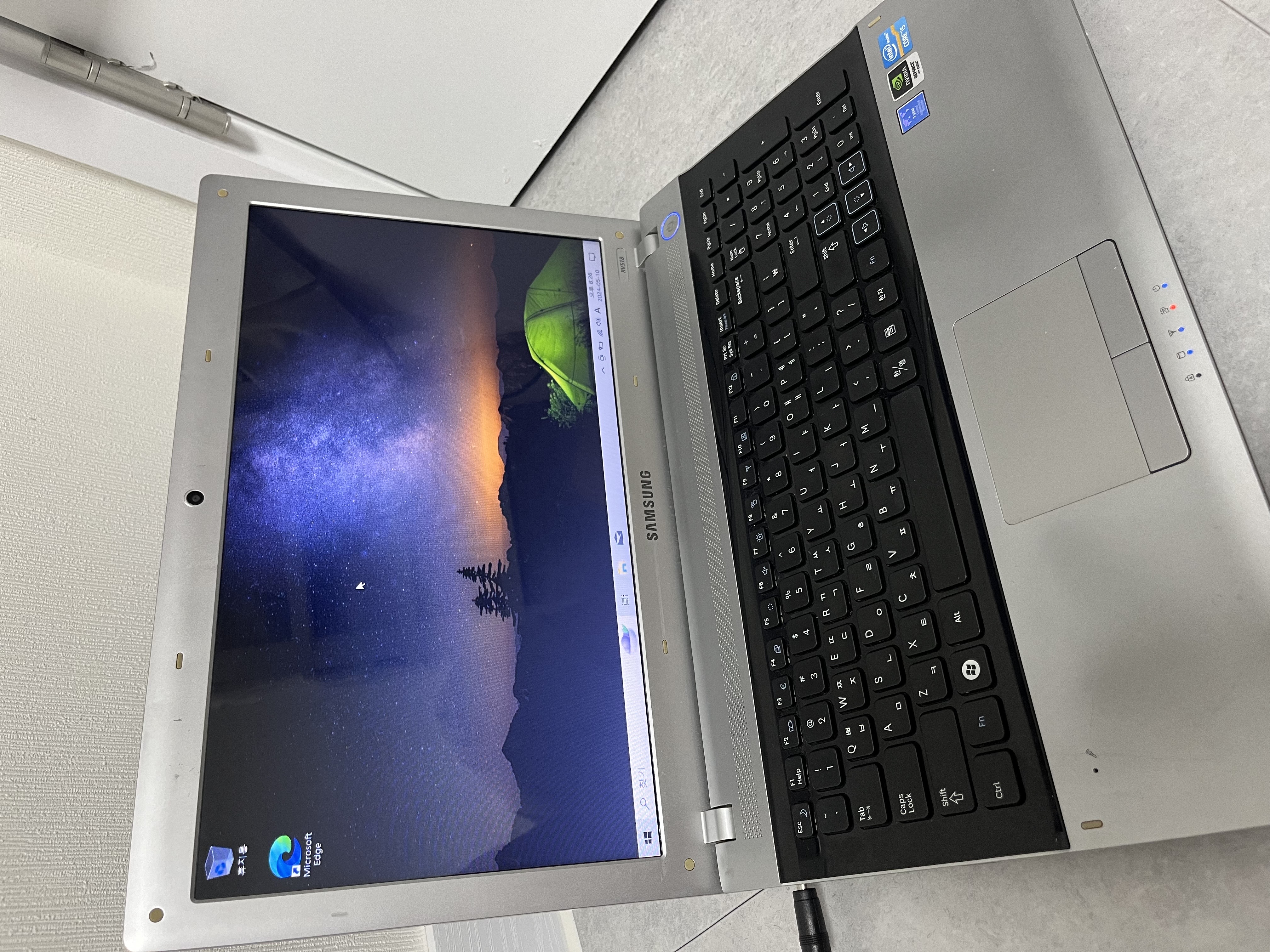 i5 240gb 노트북 구형 삼성 센스 rv518