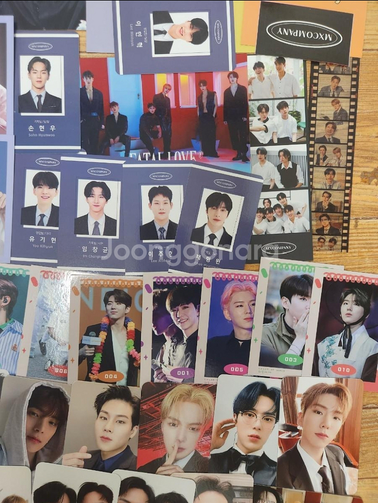 몬스타엑스 쉐옵럽 노리밋 스페셜 기현 앨범 포카 굿즈--5
