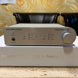 Toany TD-384 384khz DAC 헤드폰 앰프