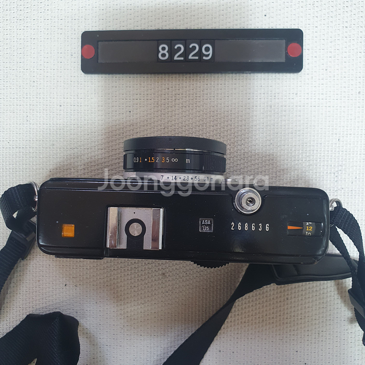 올림푸스 35 EC-2 필름카메라 블랙바디--1