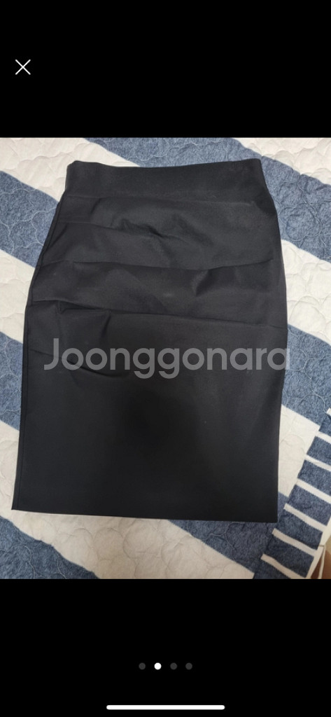 으네드레스 드레이핑 스커트--1