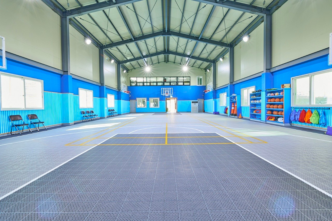 파워코트,농구장바닥,배드민턴 바닥 이미지