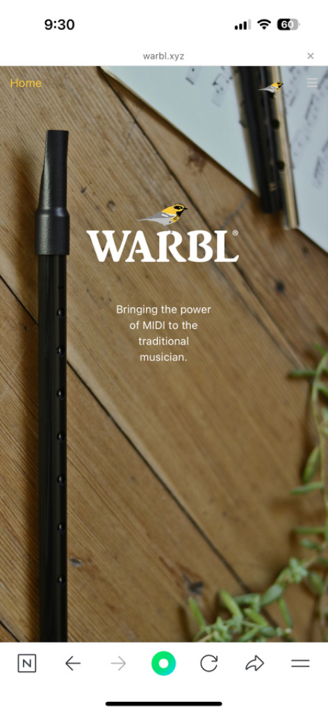 warbl midi wind controller 악기 이미지