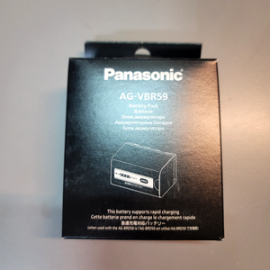 파나소닉 배터리팩 AG-VBR59 미개봉 새제품