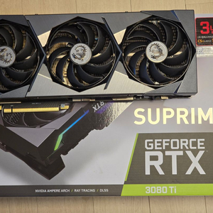 MSI RTX3080TI 슈프림 판매합니다.