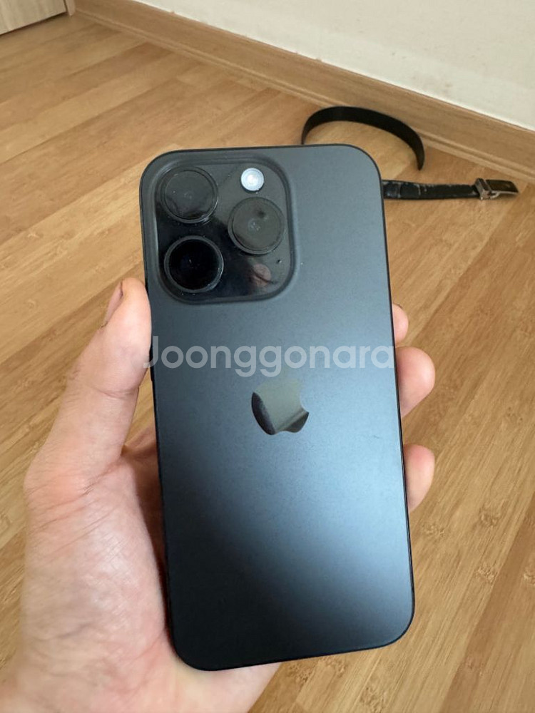 아이폰15프로 티타늄블랙 128--1