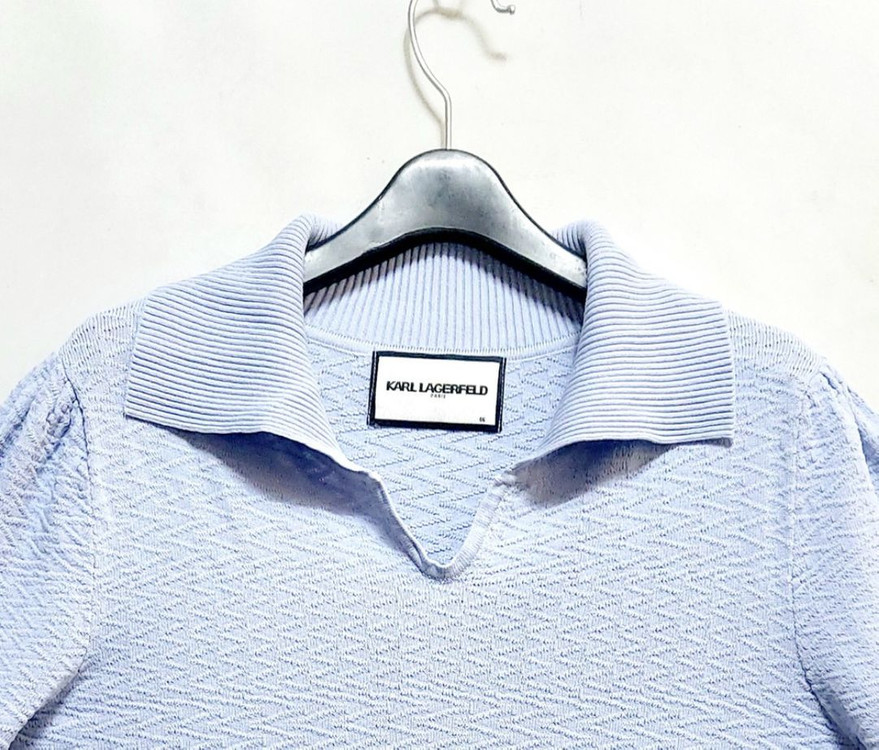 칼라거펠트 여성반팔니트66/ 이미지