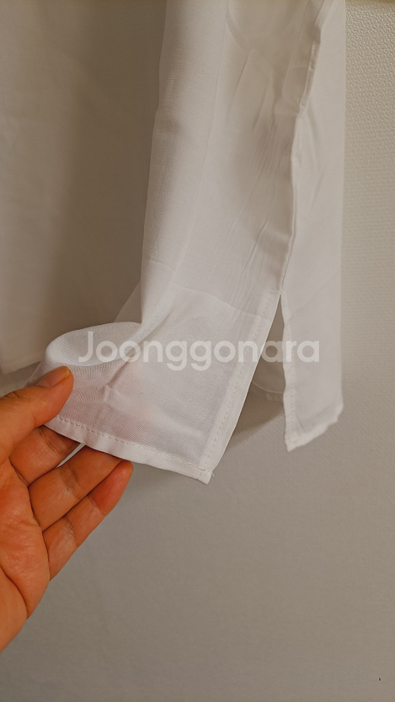 7부 라운드 블라우스(88까지,새상품)--1