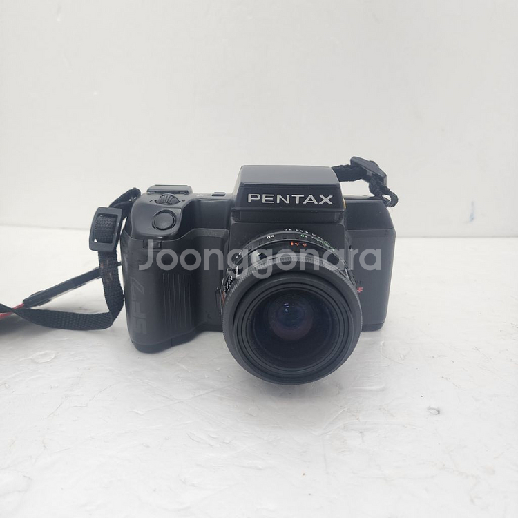 펜탁스 SLR 필름 카메라 SF7+렌즈 35-70mm--1