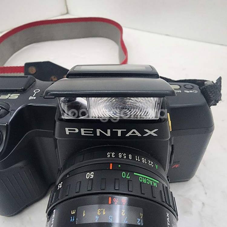 펜탁스 SLR 필름 카메라 SF7+렌즈 35-70mm--6