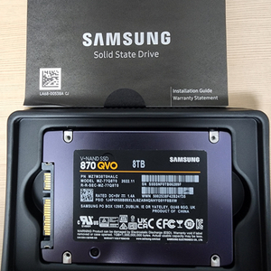 삼성 870 QVO 8TB SSD / 거의 새것