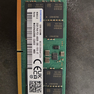 노트북용 DDR5 삼성 램 32기가 개봉만한 상태