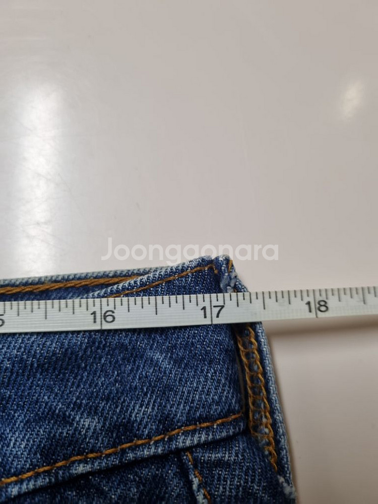 34)리바이스 606-0217 데님 생지 워싱 해외판--6