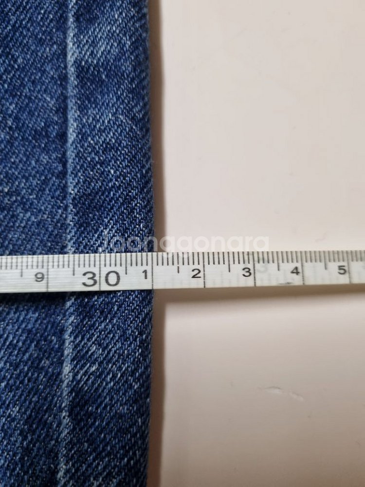 34)리바이스 606-0217 데님 생지 워싱 해외판--7