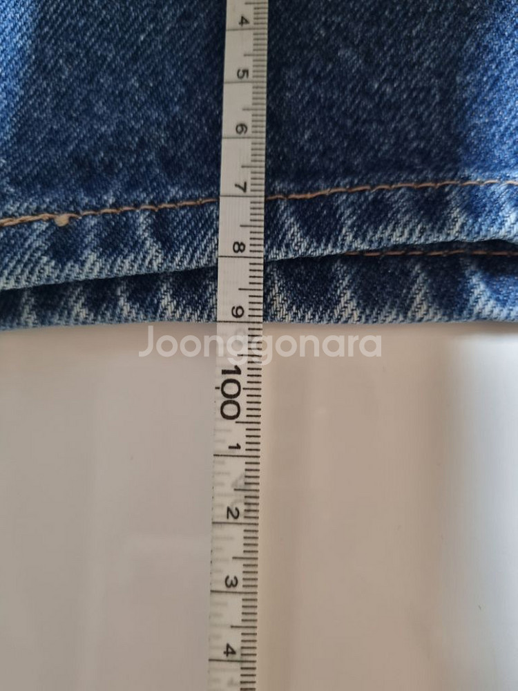 34)리바이스 606-0217 데님 생지 워싱 해외판--9