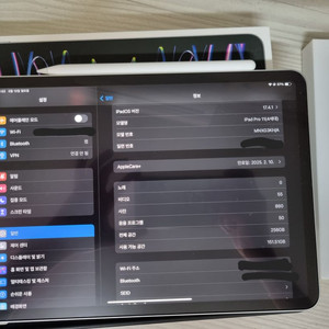 아이패드 프로 11인치 4세대 M2 WIFI 256GB