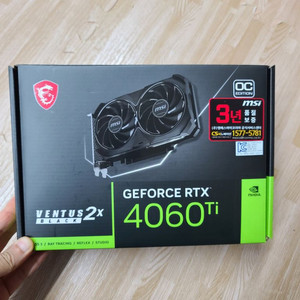 지포스 RTX 4060 Ti 벤투스 2X oc 16gb