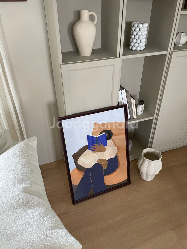 더포스터클럽 한나피터슨 액자 빈티지액자 카페 스튜디오--4