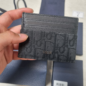 [새상품급]디올 오블리크 카드지갑