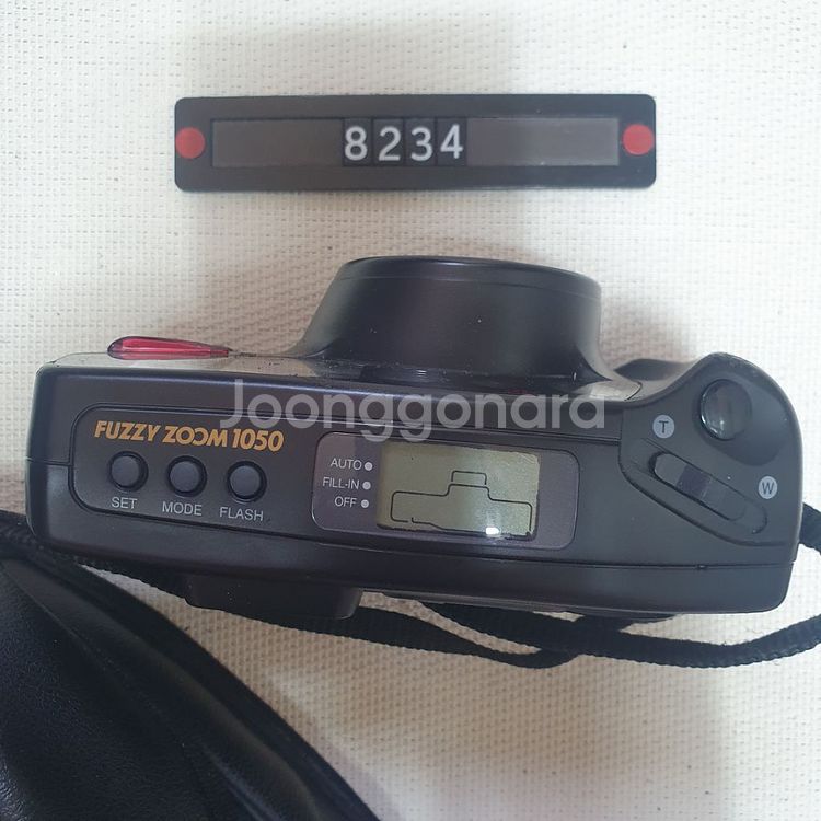 삼성캐녹스 퍼지줌 1050 필름카메라 파우치포함--1