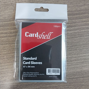 Cardshell 카드쉘 정품 일반카드용 슬리브