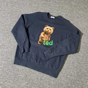 테드 TED 곰인형 프린팅 오버핏 맨투맨