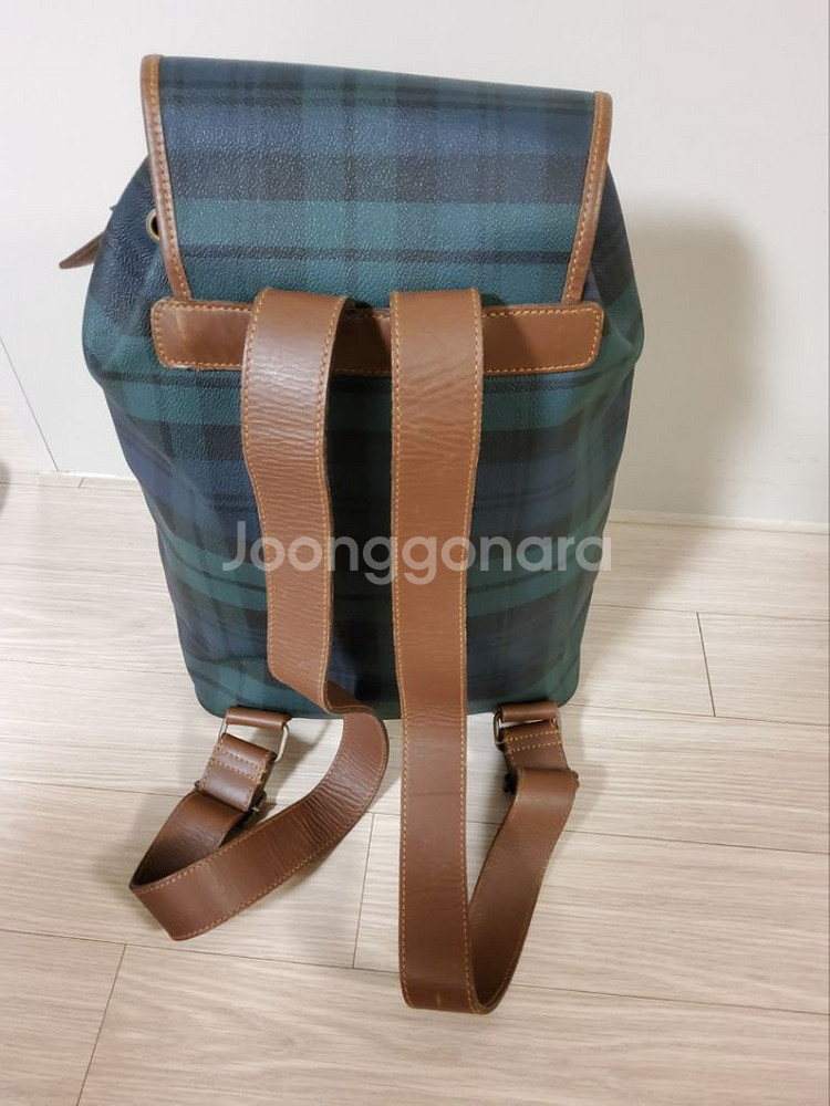 폴로 랄프로렌 빈티지 pvc 백팩 새제품 팝니다--2