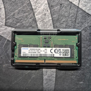 삼성 DDR5 노트북램 8gb 4800