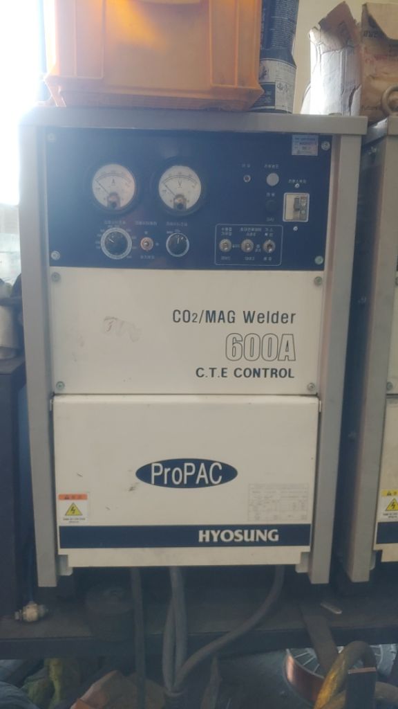 [판매]중고 효성CO2용접기세트 PROPAC 600A