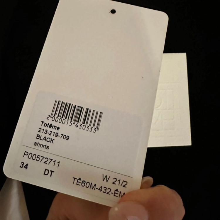(새상품) Toteme 토템 버뮤다 팬츠--4